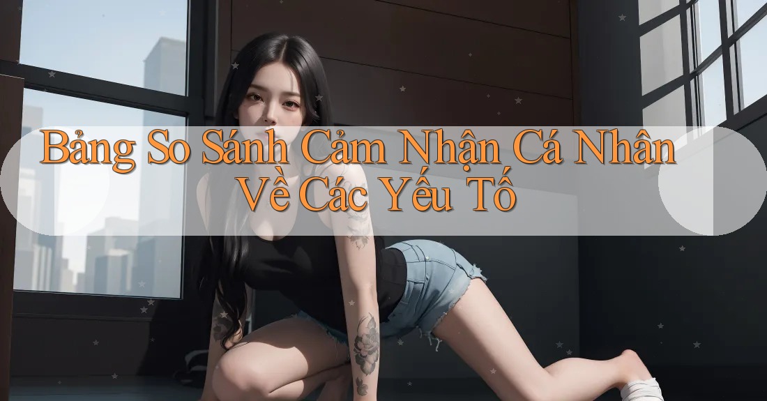 Bảng So Sánh Cảm Nhận Cá Nhân Về Các Yếu Tố