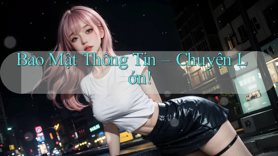 Bảo Mật Thông Tin – Chuyện Lớn!