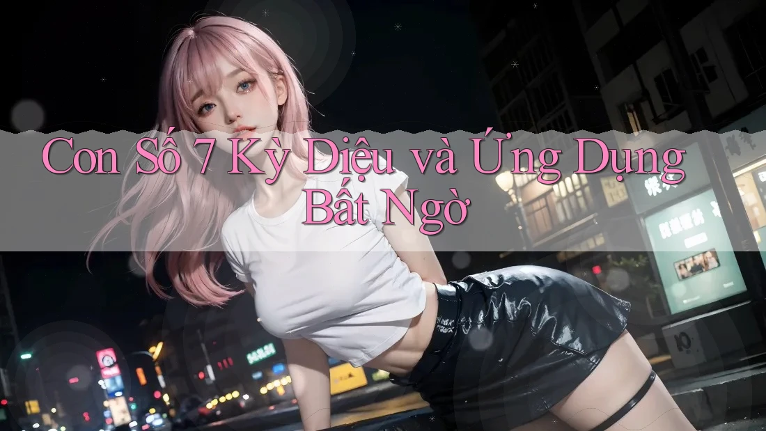 Con Số 7 Kỳ Diệu và Ứng Dụng Bất Ngờ