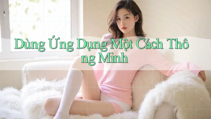 Dùng Ứng Dụng Một Cách Thông Minh