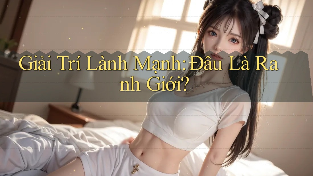 Giải Trí Lành Mạnh: Đâu Là Ranh Giới?