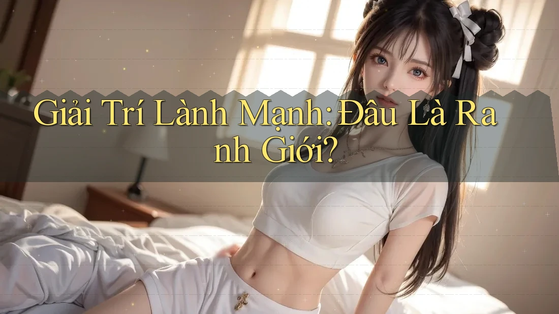 Giải Trí Lành Mạnh: Đâu Là Ranh Giới?