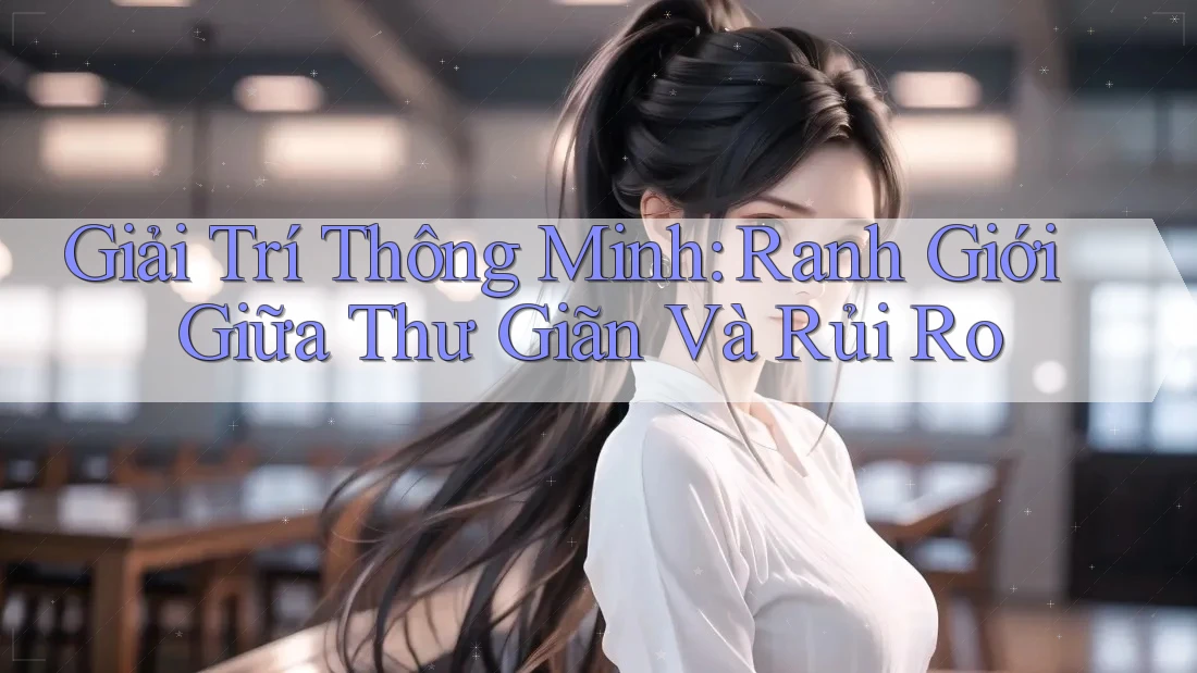Giải Trí Thông Minh: Ranh Giới Giữa Thư Giãn Và Rủi Ro