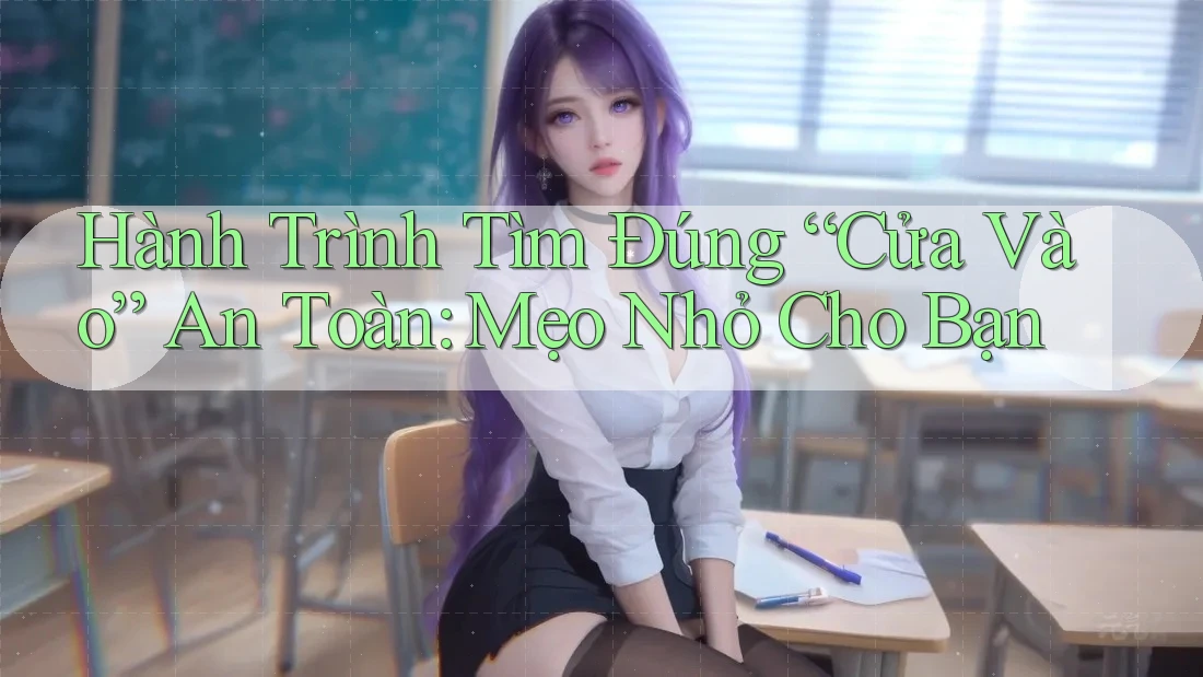 Hành Trình Tìm Đúng “Cửa Vào” An Toàn: Mẹo Nhỏ Cho Bạn