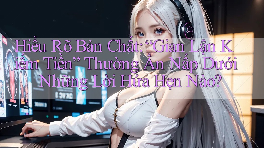 Hiểu Rõ Bản Chất: “Gian Lận Kiếm Tiền” Thường Ẩn Nấp Dưới Những Lời Hứa Hẹn Nào?