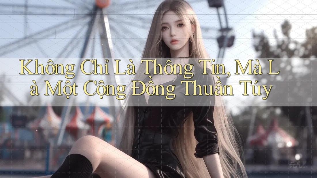 Không Chỉ Là Thông Tin, Mà Là Một Cộng Đồng Thuần Túy