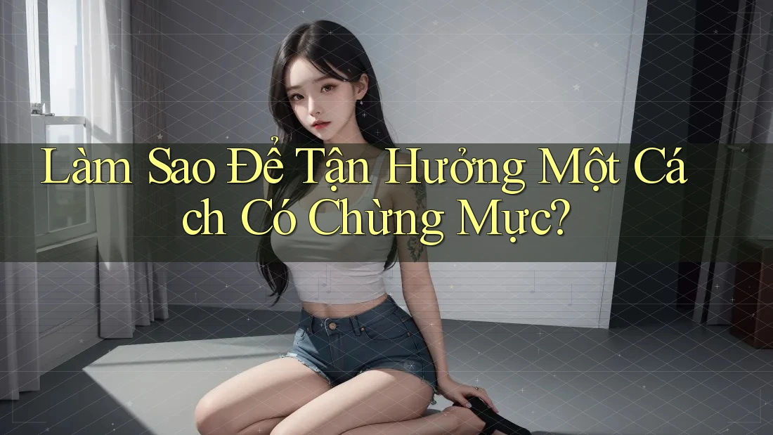 Làm Sao Để Tận Hưởng Một Cách Có Chừng Mực?