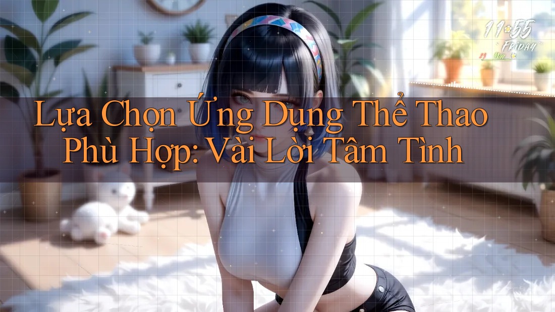 Lựa Chọn Ứng Dụng Thể Thao Phù Hợp: Vài Lời Tâm Tình