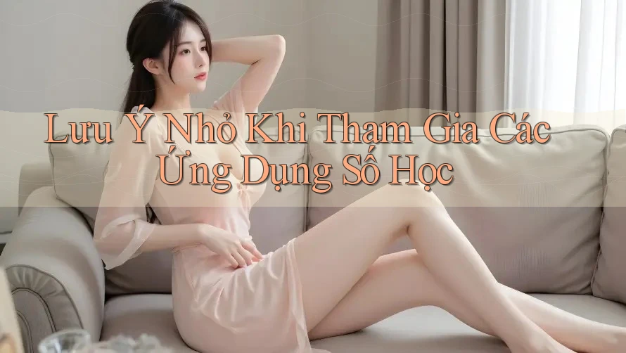 Lưu Ý Nhỏ Khi Tham Gia Các Ứng Dụng Số Học
