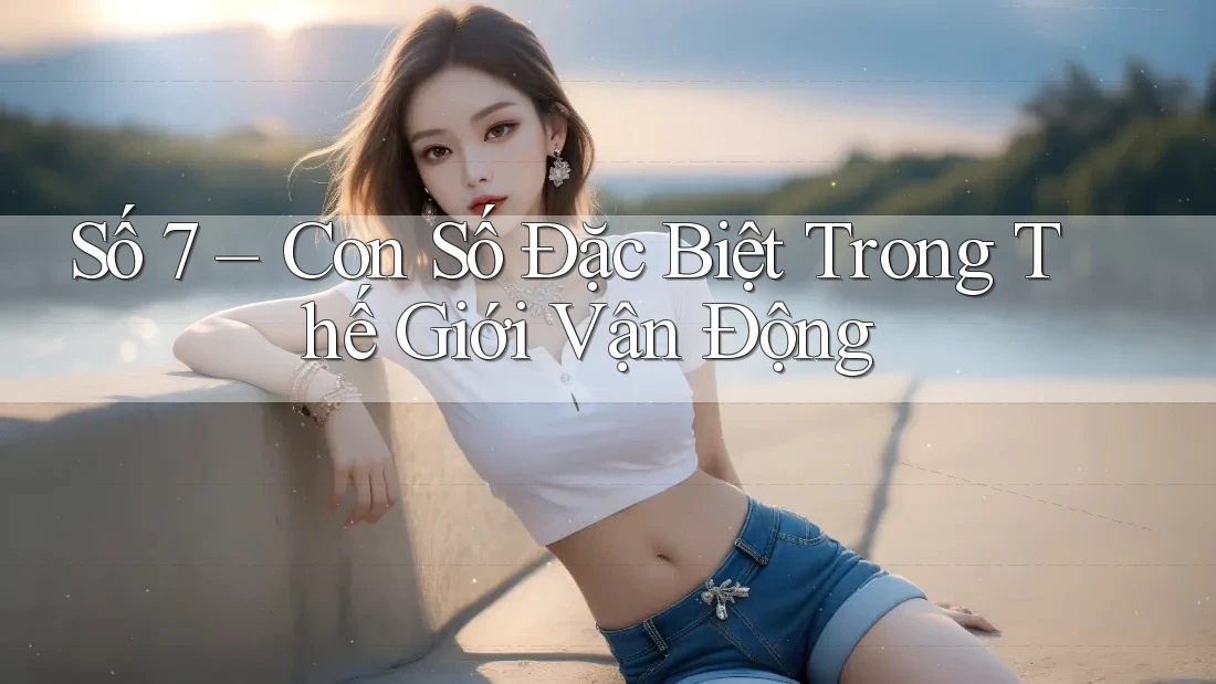 Số 7 – Con Số Đặc Biệt Trong Thế Giới Vận Động