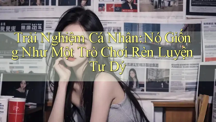 Trải Nghiệm Cá Nhân: Nó Giống Như Một Trò Chơi Rèn Luyện Tư Dý